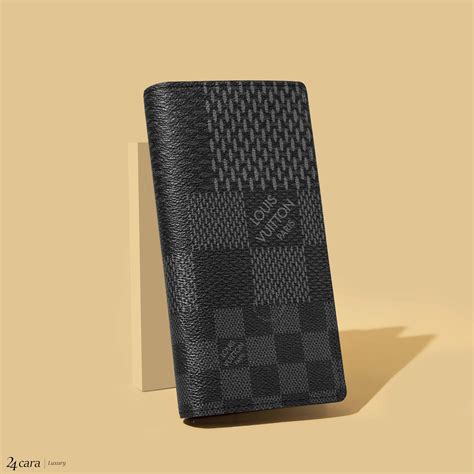 lv brazza damier graphite|Brazza Wallet Damier Graphite Canvas .